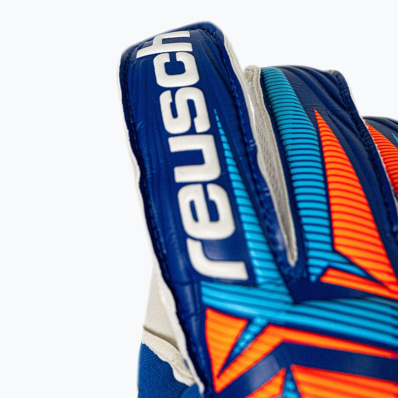 Guanti da portiere Reusch Attrakt Duo Evolution sharp blue/white/shocking orange 6
