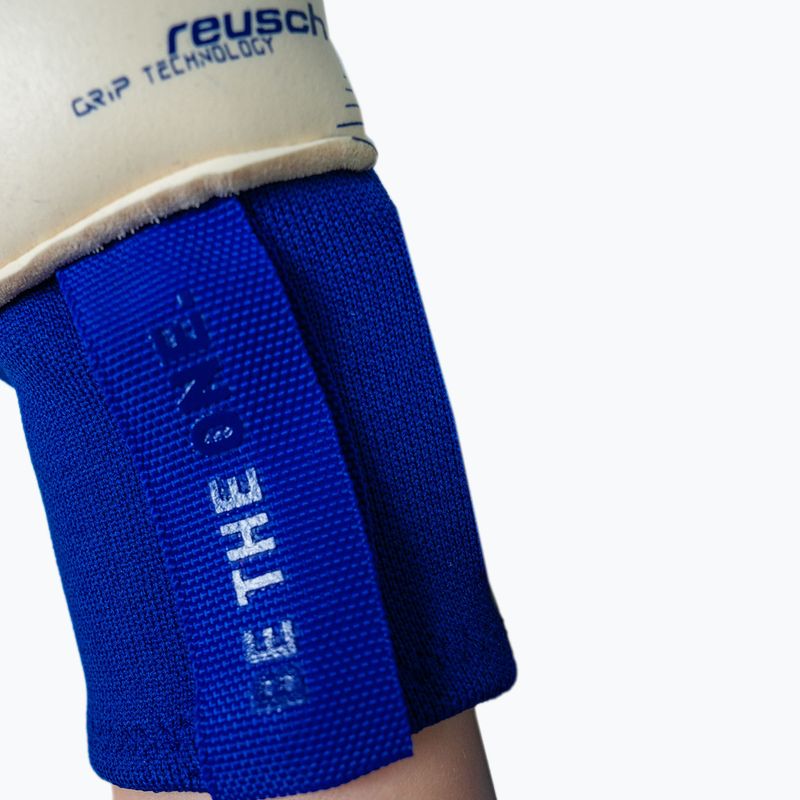 Guanti da portiere Reusch Attrakt Gold X NC Gravity sharp blue/white/shocking orange 8