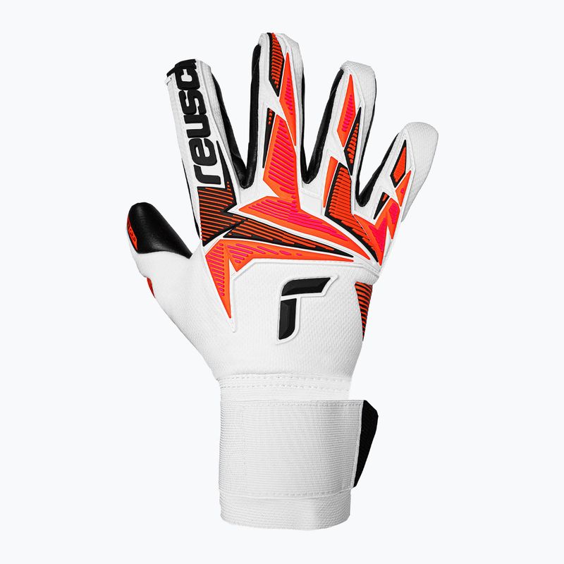 Guanti da portiere Reusch Attrakt Freegel Gold X white/shocking orange/black 2