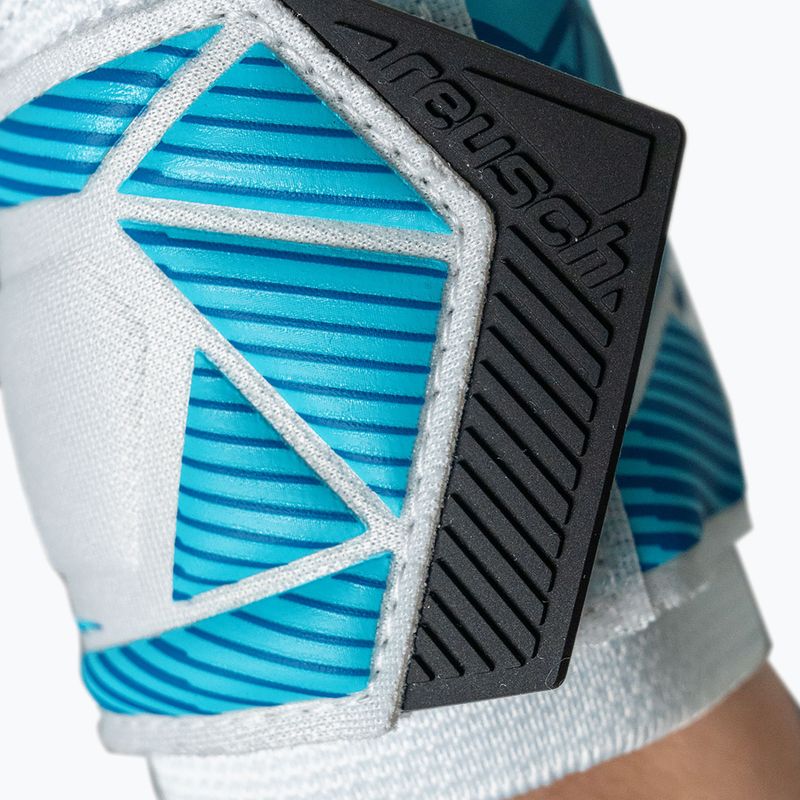 Guanti da portiere Reusch Attrakt SpeedBump white/light blue 8