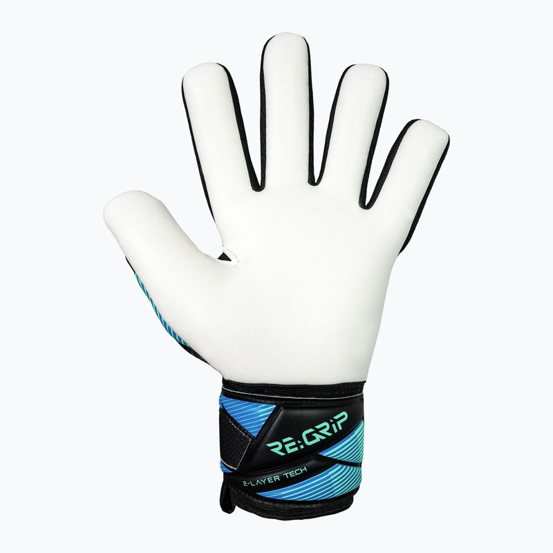 Guanti da portiere Reusch Attrakt RE:GRIP NC black/ocean light 4