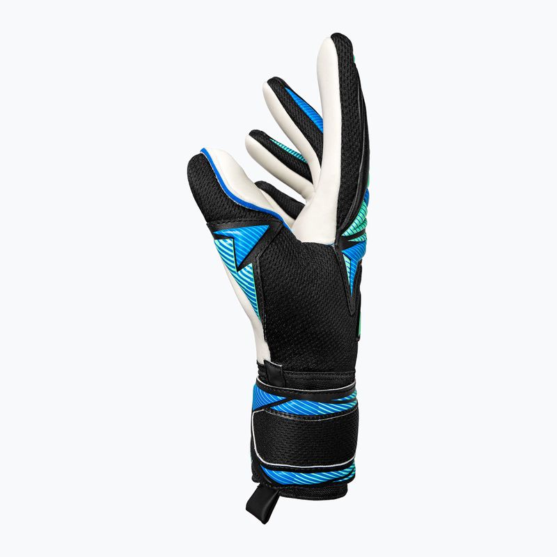 Guanti da portiere Reusch Attrakt RE:GRIP NC black/ocean light 5
