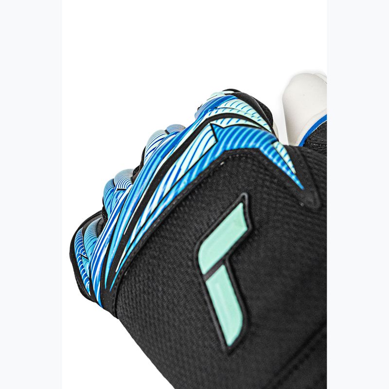Guanti da portiere Reusch Attrakt RE:GRIP NC black/ocean light 7