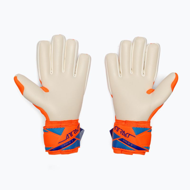 Guanti da portiere Reusch Attrakt Gold X NC shocking orange/blue 3