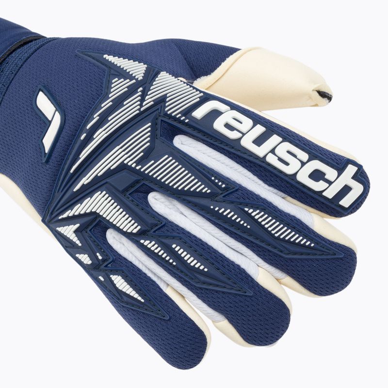 Guanti da portiere Reusch Attrakt Freegel Gold X Finger Support Junior premium blue/white 4