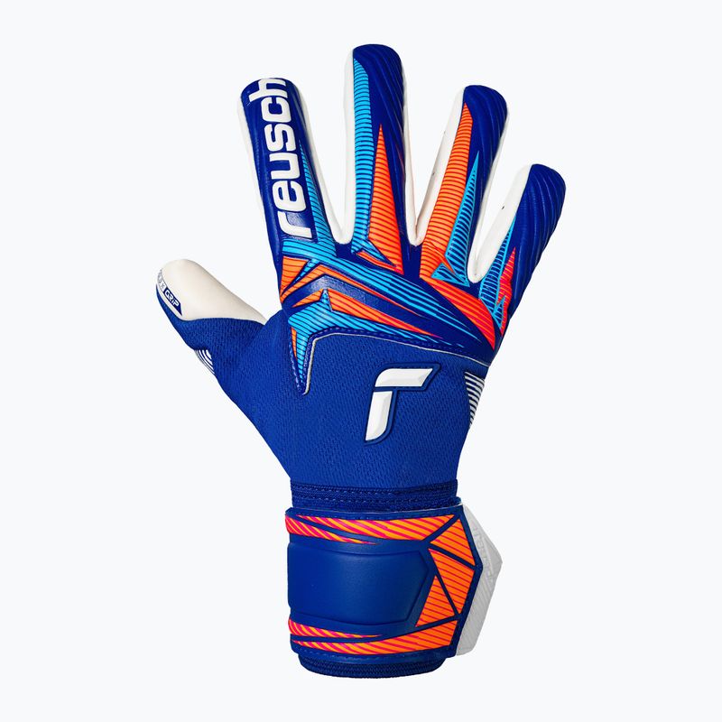 Guanti da portiere Reusch Attrakt Gold X NC sharp blue/white/shocking orange 2