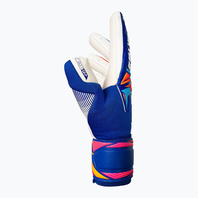Guanti da portiere Reusch Attrakt Gold X NC sharp blue/white/shocking orange 4