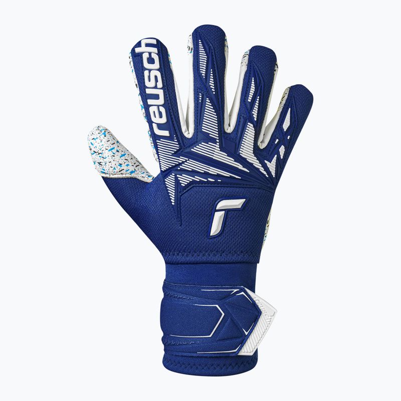 Guanti da portiere Reusch Attrakt Freegel Fusion Ortho-Tec premium blue/white 2