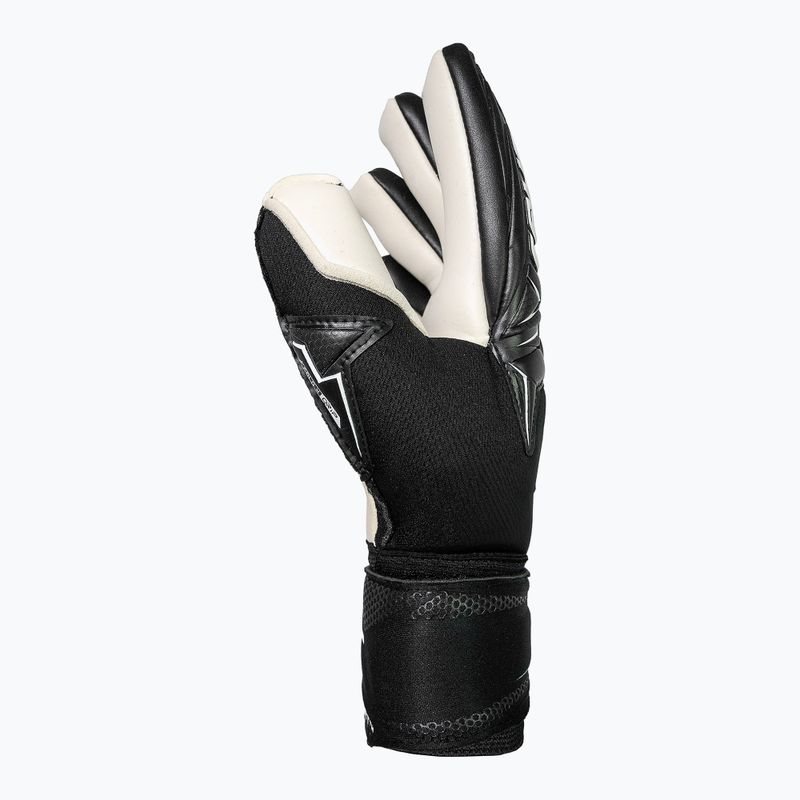 Guanti da portiere Reusch Attrakt Gold X NC Finger Support black/white 4