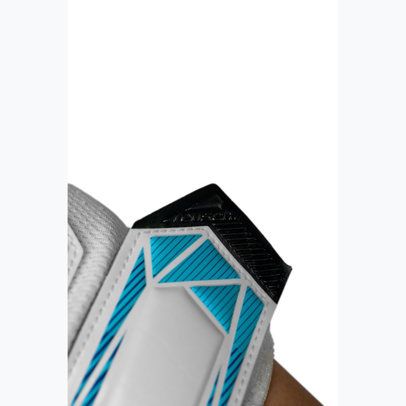 Guanti da portiere per bambini Reusch Attrakt Starter Solid Junior white/light blue 8