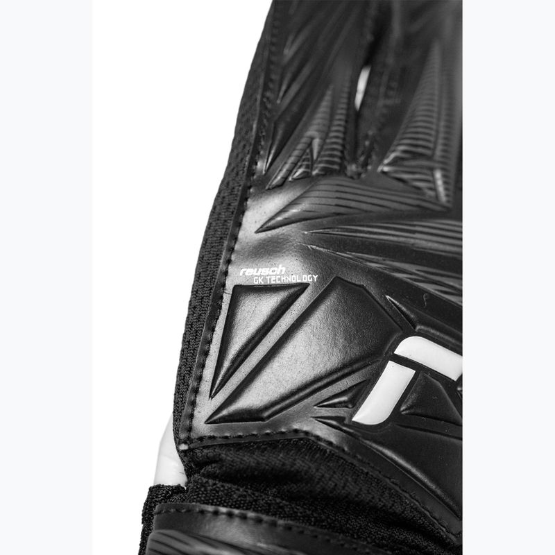 Guanti da portiere per bambini Reusch Attrakt Starter Solid Junior 5672514 black 7