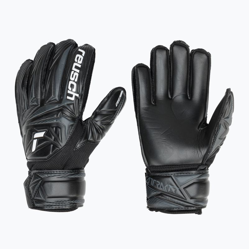 Guanti da portiere per bambini Reusch Attrakt Infinity Junior black