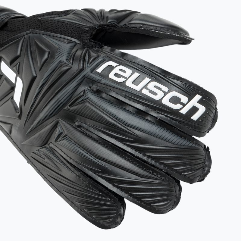 Guanti da portiere per bambini Reusch Attrakt Infinity Junior black 4