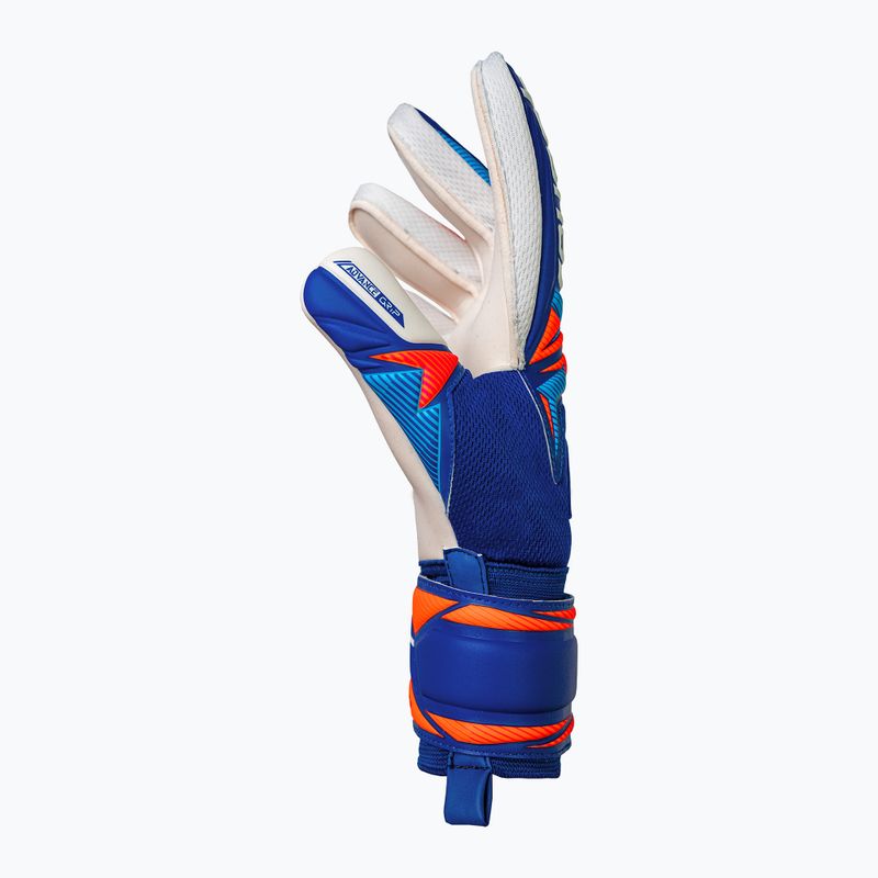 Guanti da portiere Reusch Attrakt Advance sharp blue/white/shocking orange 4