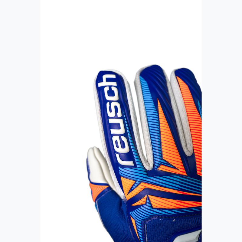 Guanti da portiere Reusch Attrakt Advance sharp blue/white/shocking orange 6