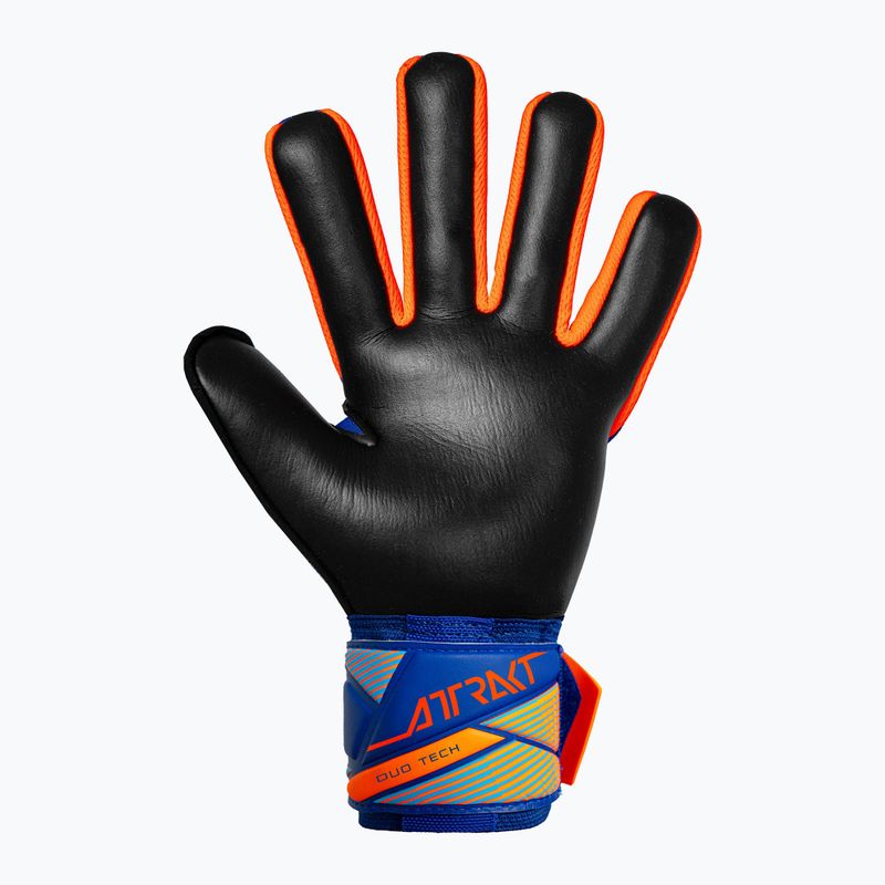 Guanti da portiere Reusch Attrakt Freegel Duo NC sharp blue/shocking orange/black 3