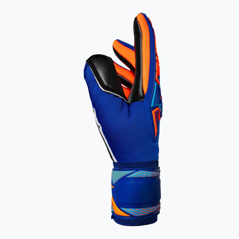 Guanti da portiere Reusch Attrakt Freegel Duo NC sharp blue/shocking orange/black 4