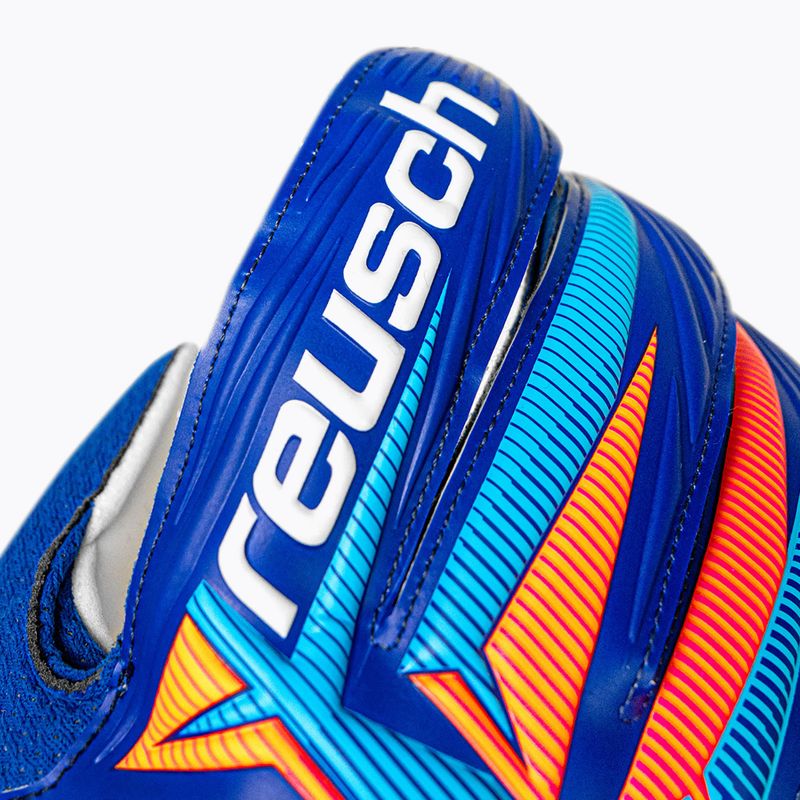 Guanti da portiere Reusch Attrakt Solid sharp blue/white/shocking orange 6