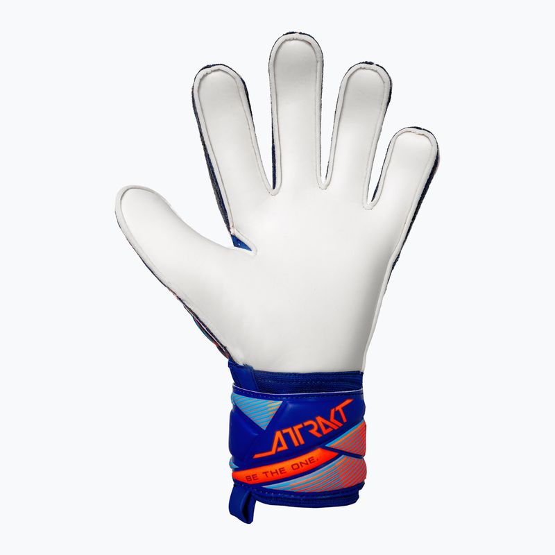 Guanti da portiere Reusch Attrakt Solid sharp blue/shocking orange 3