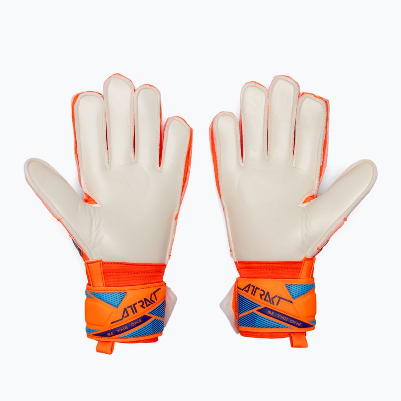 Guanti da portiere Reusch Attrakt Solid shocking orange/blue 3