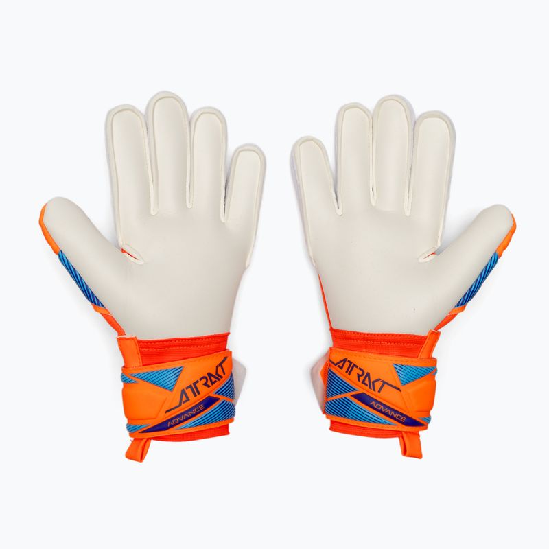 Guanti da portiere Reusch Attrakt Advance shocking orange/blue 3