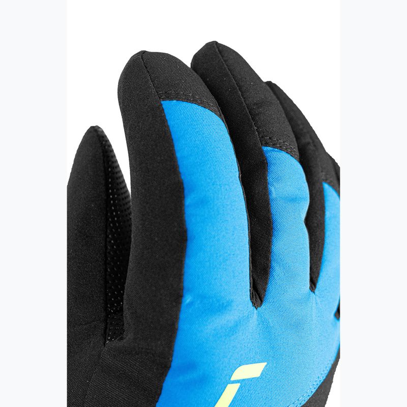 Guanti da sci per bambini Reusch Wonder R-TEX® XT Junior blck/bril blu/safety yell 4