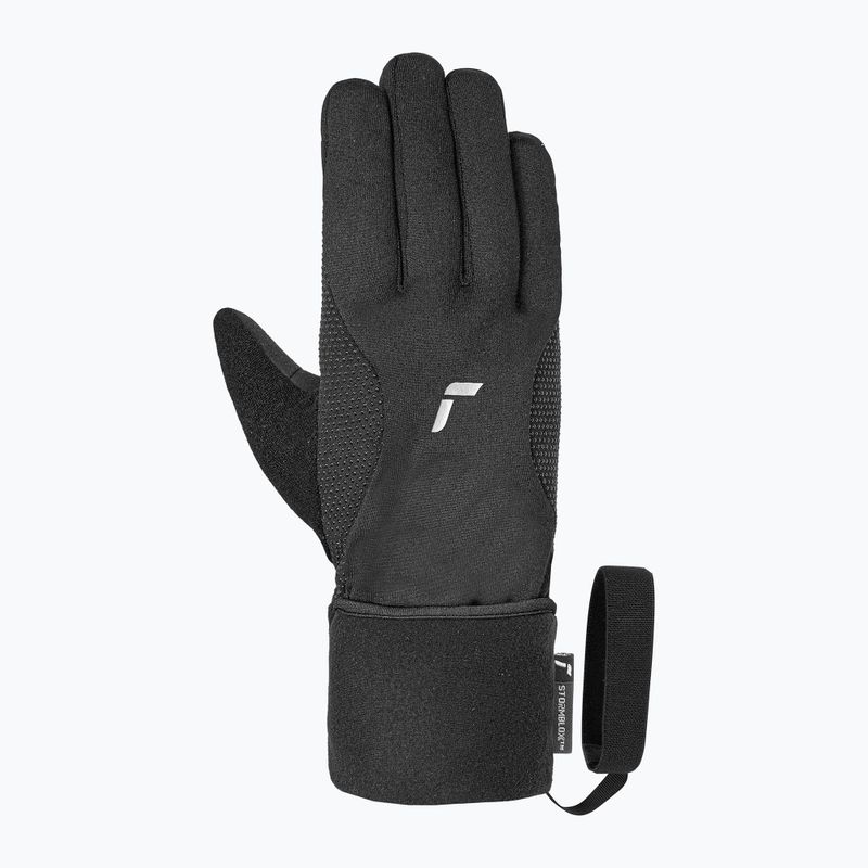 Guanti da sci Reusch Fabio Stormbloxx Touch-Tec black/silver 2
