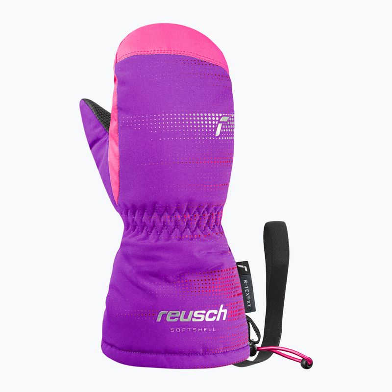 Guanti da sci per bambini Reusch Maxi R-Tex XT Mitten cactus flower/pink glo 2