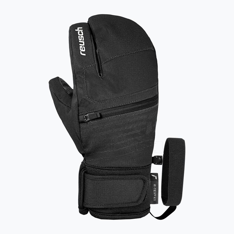 Guanti da sci per bambini Reusch Leo R-Tex XT Lobster black/white 2