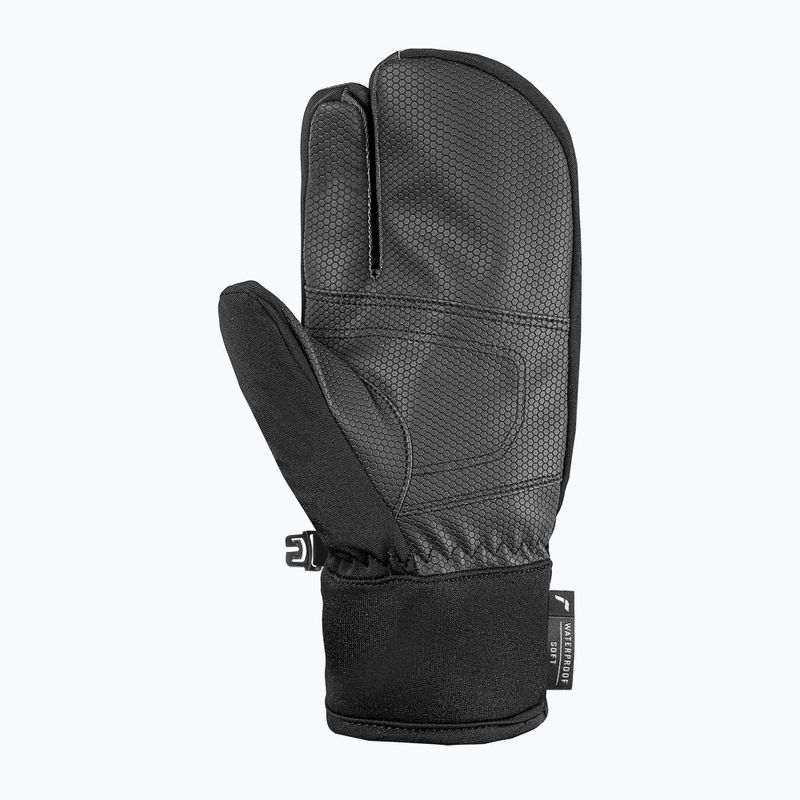 Guanti da sci per bambini Reusch Leo R-Tex XT Lobster black/white 3