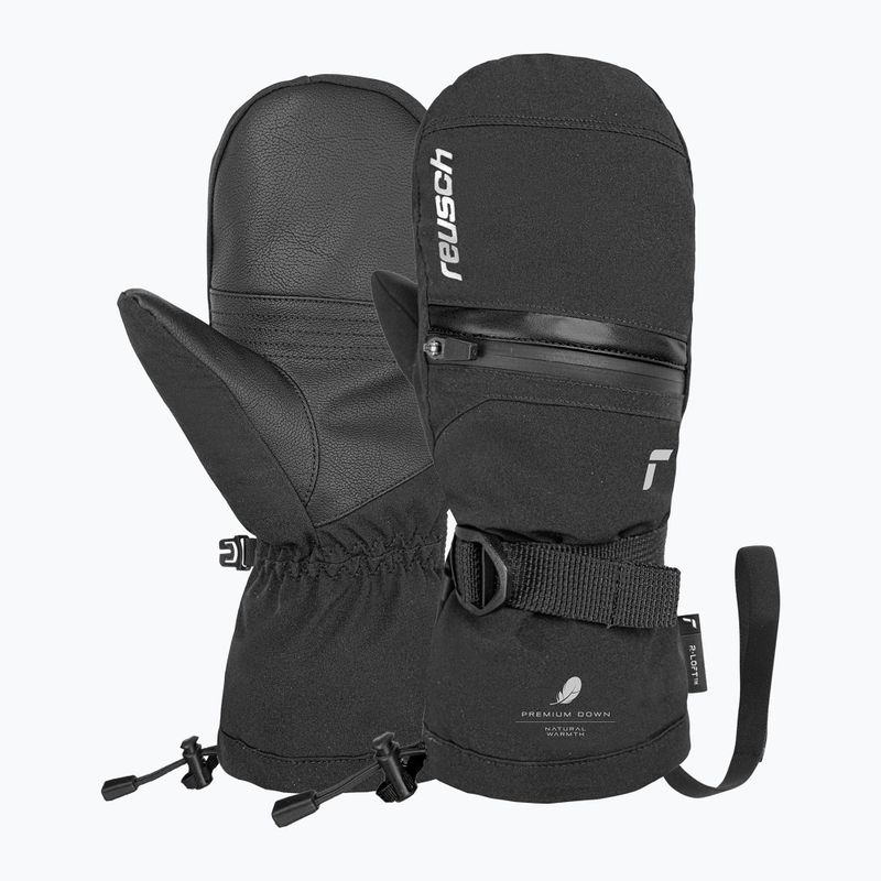 Guanti da sci per bambini Reusch Lan R-Tex XT Mitten black/silver