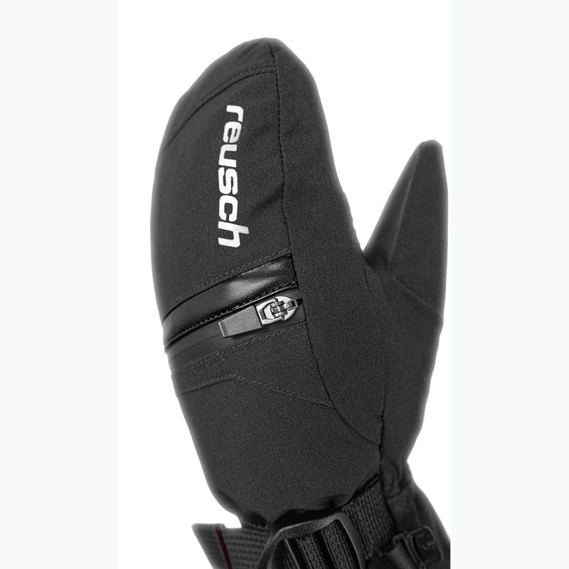 Guanti da sci per bambini Reusch Lan R-Tex XT Mitten black/silver 4