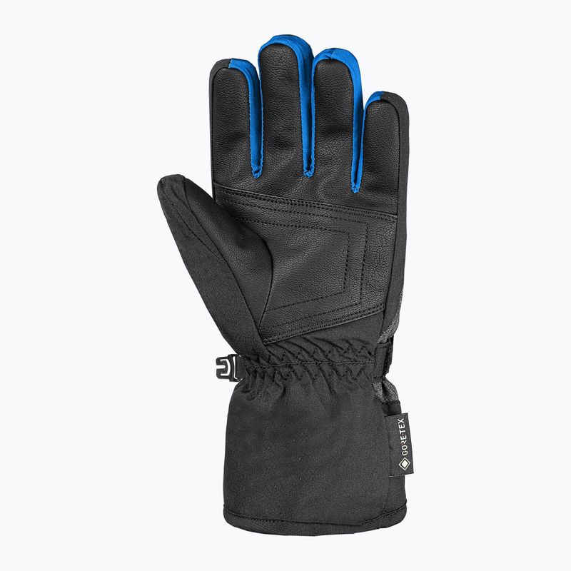 Guanti da sci per bambini Reusch Rocket GORE-TEX black/black melange/brilliant blue 3