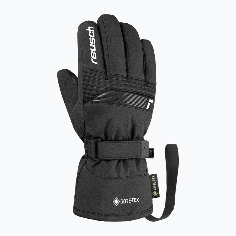Guanti da sci per bambini Reusch Rocket GORE-TEX black/white 2