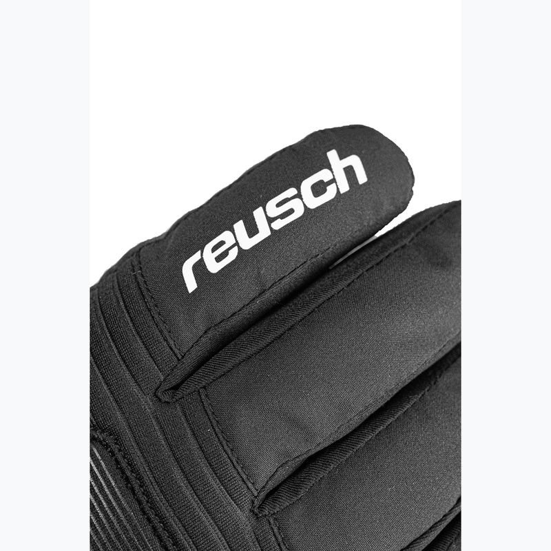 Guanti da sci per bambini Reusch Rocket GORE-TEX black/white 4