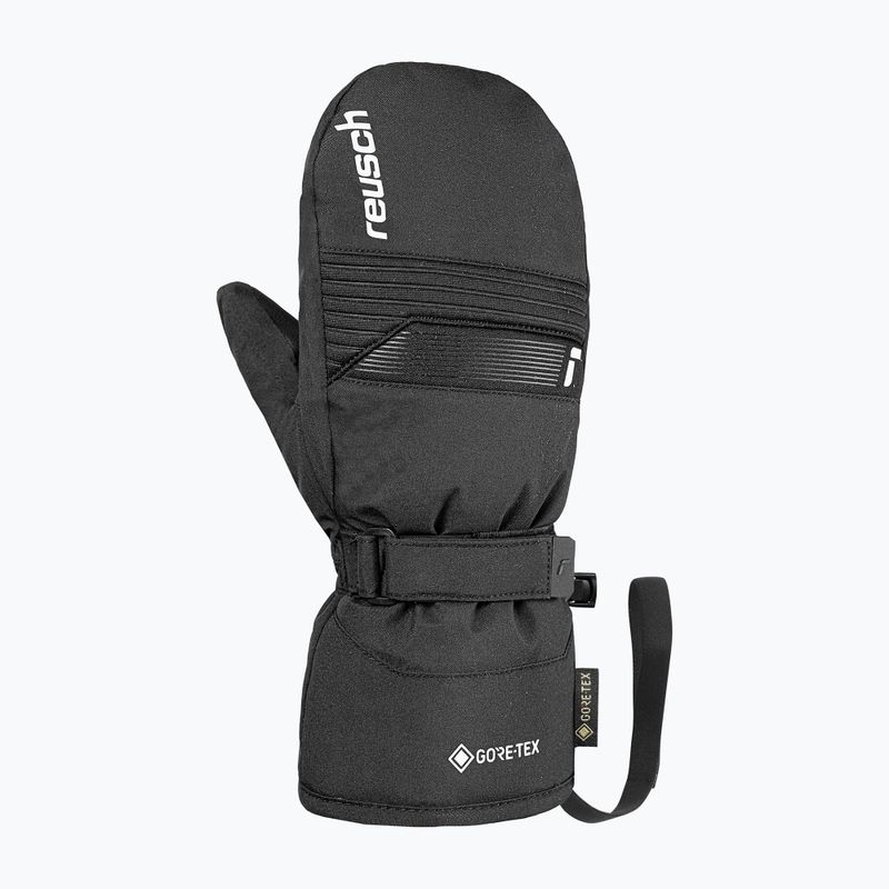 Guanti da sci per bambini Reusch Rocket GORE-TEX black/white 2