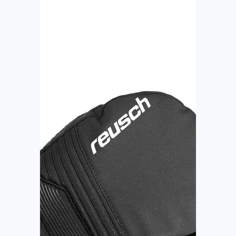 Guanti da sci per bambini Reusch Rocket GORE-TEX black/white 4
