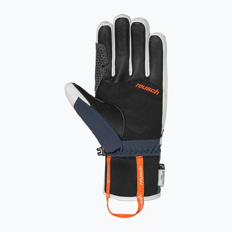 Guanti da sci Reusch Speed Project white/dress blue 3