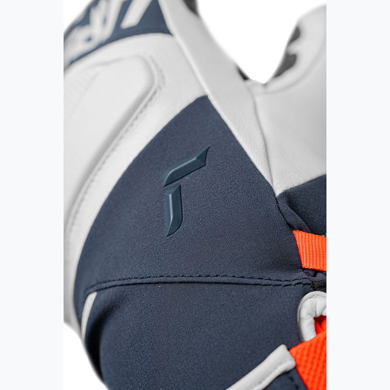 Guanti da sci Reusch Speed Project white/dress blue 4