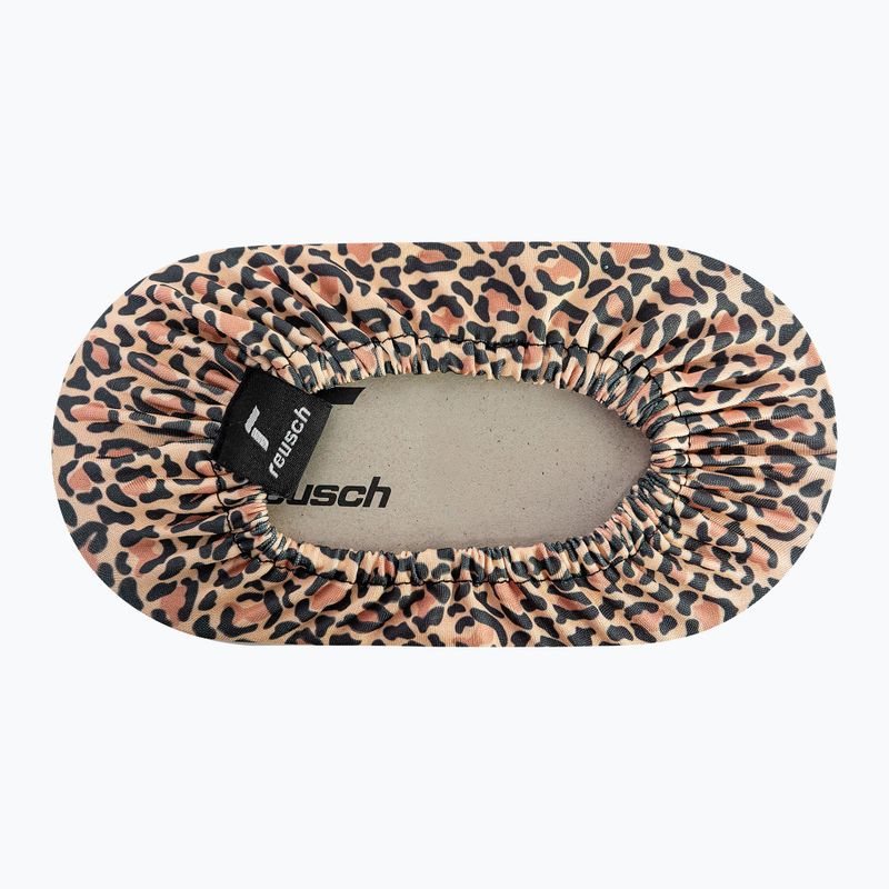 Custodia per maschere da sci Reusch Goggle Cover beige leopard 2
