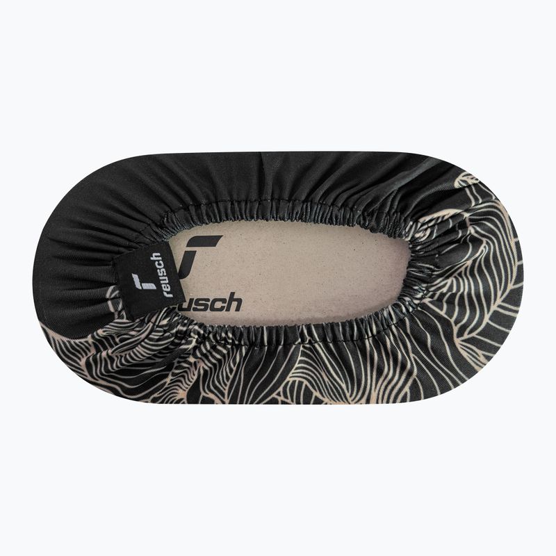 Custodia per maschere da sci Reusch Goggle Cover black/beige 2