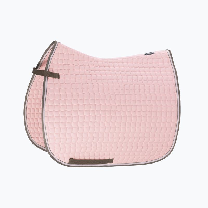 Cappello da cavallo rosa a contrasto in cotone Eskadron