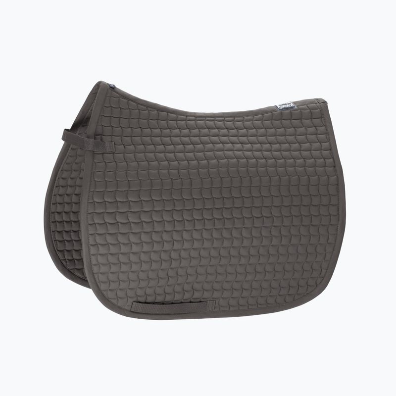 Eskadron Cappello da cavallo in cotone grigio scuro