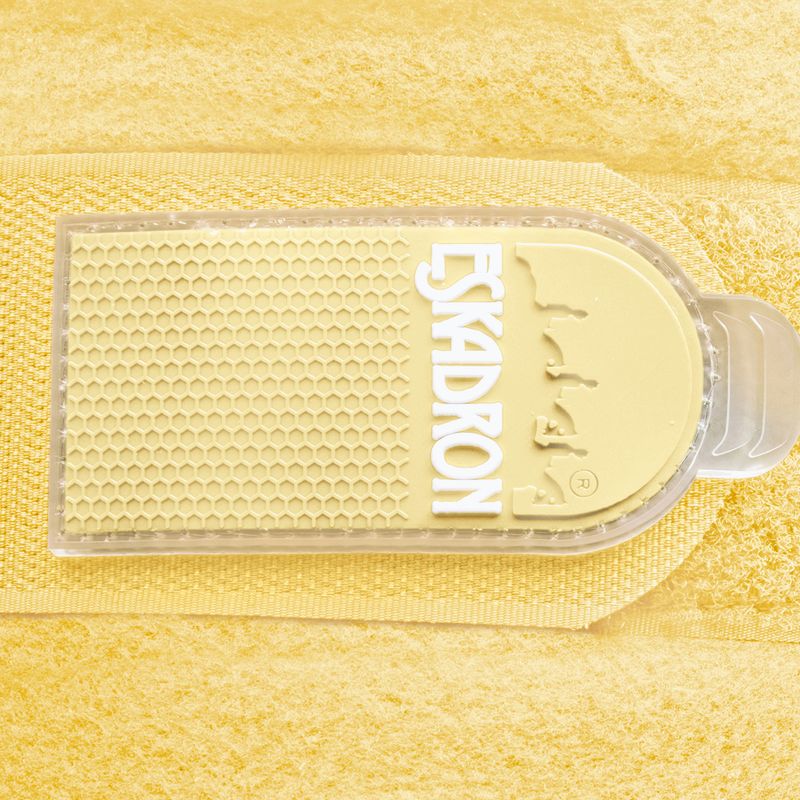 Fasce per cavalli in pile Eskadron giallo 2