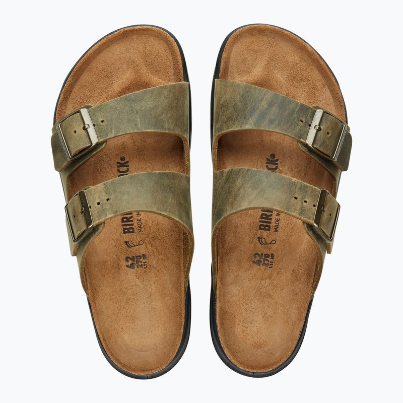 BIRKENSTOCK Arizona CT LEOI Infradito regolare color kaki sbiadito 10