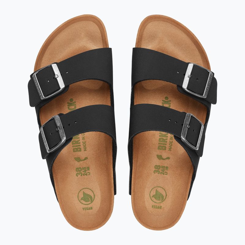 Ciabatte BIRKENSTOCK Arizona Vegan Birkibuc black 3