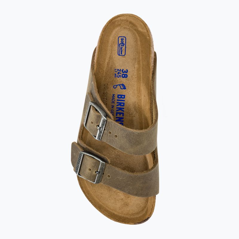 BIRKENSTOCK Arizona SFB LEOI Infradito regolare color kaki sbiadito 5