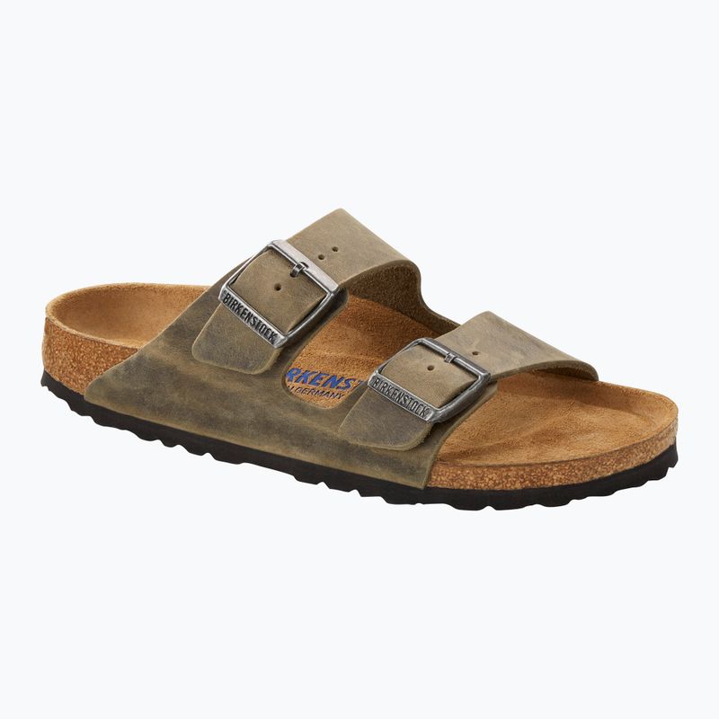 BIRKENSTOCK Arizona SFB LEOI Infradito stretto color cachi sbiadito 8
