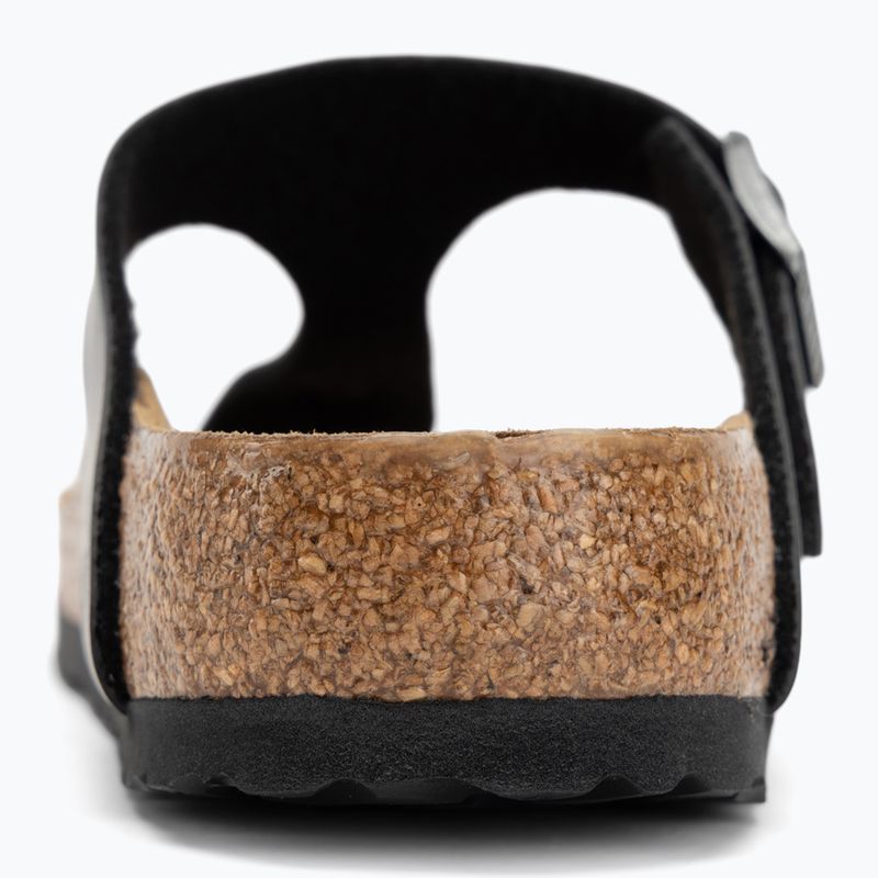 Infradito donna BIRKENSTOCK Gizeh BF Regular nero metallizzato 6
