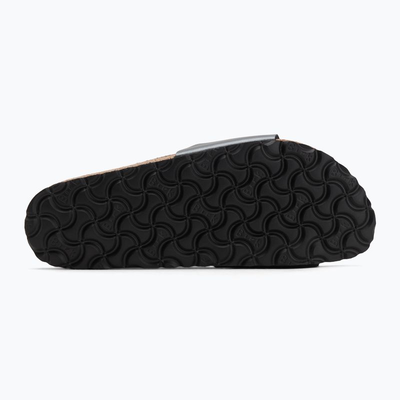 BIRKENSTOCK Madrid BF Narrow infradito nero metallizzato 4